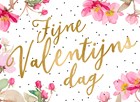 Valentijnskaart Romantisch fijne Valentijnsdag